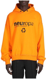 Neuropa Oranje Hoodie Misbhv , Orange , Heren - S