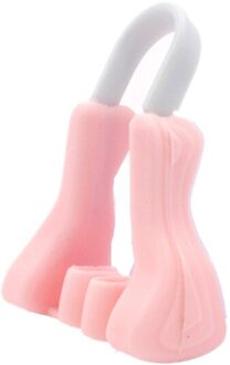 Neus Omhoog Shaping Shaper Lifting Bridge Straightening Beauty Neus Clip Gezicht Shapers Fitness Facial Clipper Corrector Tool 1 stk roze