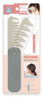 NEUT 3 Way Hair Arrangement Comb Loose Fluffy Type 1 pc