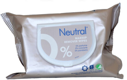Neutral 0% Make-Up Remover Wipes - 25 stuks - Gezichtsreinigingsdoekjes