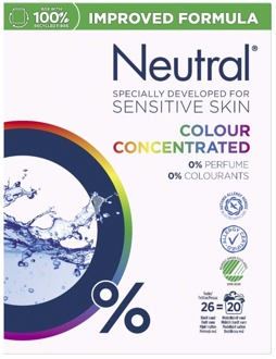 Neutral Wasmiddel Neutral Kleur Geconcentreerd 975 g