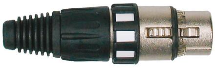 Neutrik NC-3-FXCC xlr plug xlr plug, female, 3-polig, aes-ebu digital