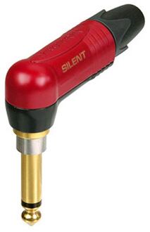 Neutrik NP-2-RXSILE jack plug jack plug, 6,3 mm, 2-polig, haaks, silent, gouden contacten