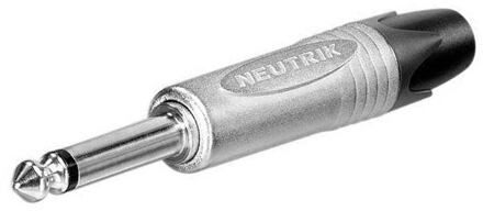 Neutrik NP-2-X jack plug jack plug, 6,3 mm, 2-polig, nikkelen contacten