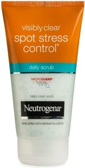 Neutrogena Face Scrub Neutrogena Spot Stress Control Daily Scrub 150 ml