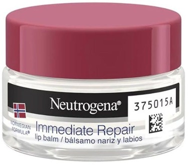 Neutrogena Lipbalsem Neutrogena Immediate Repair Lip Balm 15 ml