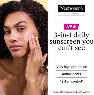 Neutrogena Ultra Sheer Invisible Fluid Sunscreen Oil Control SPF50+