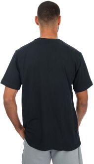 Nevas T-shirt voor heren, marineblauw Navy