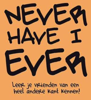 Never have I ever - Boek BBNC Uitgevers (9045314002)