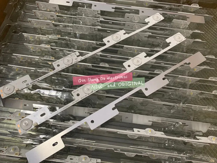 New 100PCS/Lot KDL39SS662U 35018339 35018340 327MM 4 LEDS 1LED 6V