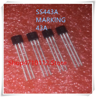 NEW 10pcs/lot SS443A ss443 Sensors Hall sensor 43A Unipolar 413 original authentic In Stock