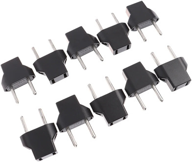 New 10PCS US /AU to EU Euro Europe AC Power Plug Converter Travel Adapter Charger