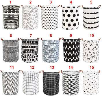 New 1PC Foldable Laundry Basket Large Capacity Laundry Hamper Dirty Clothes Storage Organizer Bucket Homehold Storage Bag