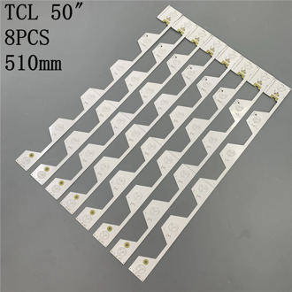 New 1set=8pieces TCL B50A658U Led backlight TMT-50E5800-8X6-3030C-6S1P-W44 P96REV.V4