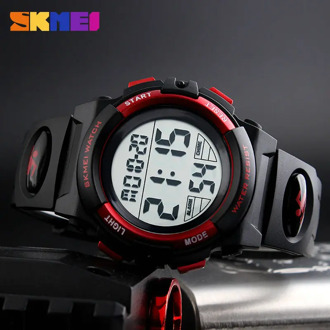 New 2017 SKMEI Brand Outdoor Sports Children Watch Kids Watches For Boys Girls LED Digital Wristwatches Waterproof Relogio Clock