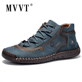 New 2020 Soft Leather Men Shoes Casual Split Leather Shoes Men Loafers Comfort Walking Shoes Men Flats Hot Sale Moccasins Shoes