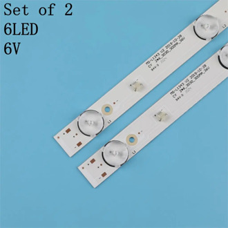 New 20PCS 6LED LED backlight strip for 32inch JL.D32061330-081AS-M FZD-03 E348124 MS-L1343 L2202 L1074 V2 2-6-3030-300MA-36V