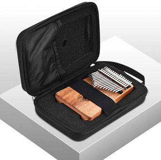 New 23*17*8cm Waterproof Shockproof EVA Plate Thumb Piano Universal Piano Bag Kalimba Storage Case Mbira Sanza Portable Handbag