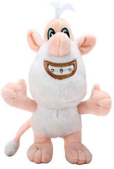 New 25CM Cartoon anime Booba-Buba plush Doll Girl Kids Toys Open And Closed Little white pig Soft Christmas Birthday Gift