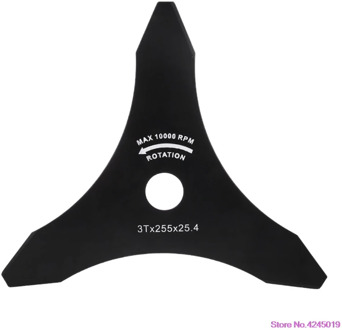 New 3 Teeth Brush Cutter Brushcutter Trimmer Blade Strimmer Lawn Mower Accessories