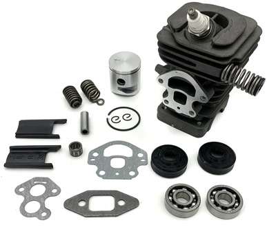 NEW-39mm Cylinder Piston Crank Bearing Seal Gasket Kit for Husqvarna 240 240E 235E 235 236 236E Chainsaw 35