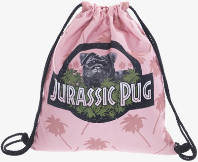 New 3D Printed Drawstring Bag Jurrasic Pug Fashion Mochila Cuerda Out Door Drawstring Backpack Women Men Modis String Bag Girl