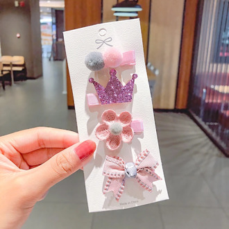 New 3pcs Children Cute Color Hairclip Girl Hair Accessories Baby Clip Cute Fashion Baby Hairpin Baby Girl Accessories Bebe