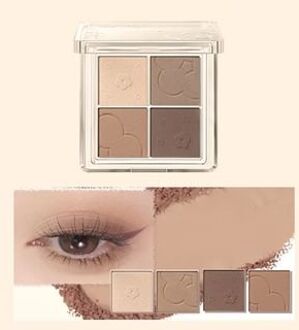 NEW 4 Shades Eyeshadow - Oat Cereals #40 Oat Cereals - 5.3g