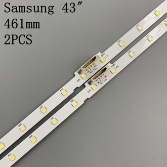 New 4PCS 28LED LED backlight strip for Samsung UE43NU7100U AOT_43_NU7100F UE43NU7120U UE43NU7170U BN96-45954A UE43NU7100