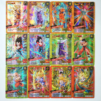 New 55pcs Super Dragon Ball Z 9 ni 1 Sets Heroes Battle Card Ultra Instinct Goku Vegeta Game Collection Anime Cards
