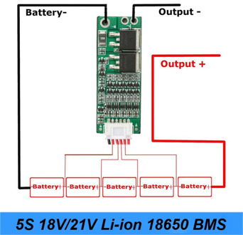 NEW 5S 15A Li-ion Lithium Battery BMS 18650 battery screwdriver Charger Protection Board 18V 21V Cell Protection Circuit AU21
