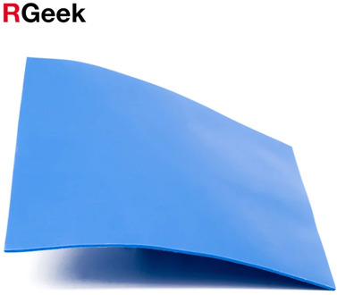 New 6.0 W/mK GPU CPU Heatsink Cooling Conductive Silicone Pad 100mm*100mm*1mm Thermal Pad high quality