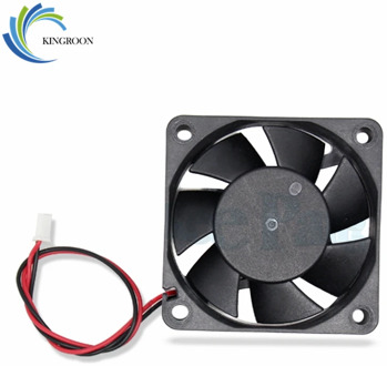 New 6015 Cooling Fan 12 Volt 60mm 3D Printers Parts 3 pin Brushless 6CM DC Fans Cooler Radiator Part Quiet Accessory 60*60*15 mm