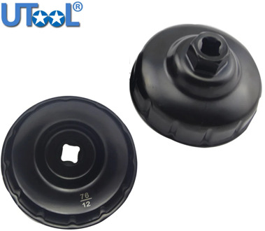 New 76mm Oil Filter Wrench Removal Tool Spanner For Mercedes Benz Renault wrench 3/8" Drive 12 Point