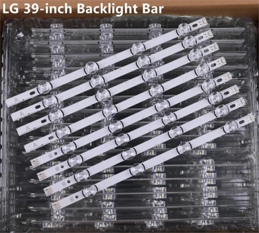 New 8 PCS/set LED backlight strip bar perfect compatible for LG 39 Inch TV 39LB561V 39LB5800 innotek DRT 3.0 39 inch A B