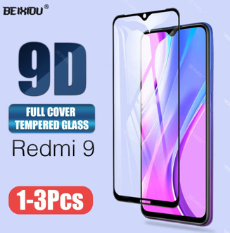 New 9D Tempered Glass For Xiaomi Redmi 9 6.53" Full Cover Screen Protector tempered glass Redmi 9 glass film