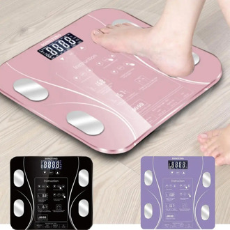 New Accurate Smart Digital Display Bathroom Body Muscle Water Mass Weight Scale Fat Monitor Measuring Tools