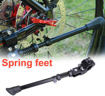 NEW Adjustable Bicycle Kickstand Mountain Bike MTB Aluminum Side Rear Kick Stand Solid and Reliable Bicycle Accessories