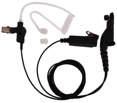 New Air Acoustic Tube Earpiece PTT Microphone Headset Radiation-proof Walkie Talkie Earphone For Motorola XPR XiR DP APX Series