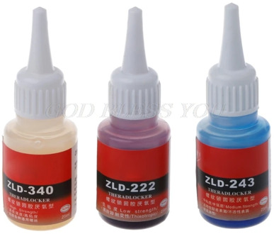 New Anaerobic 243 222 340 Screw Liquid Glue Fixed Prevent Screw Rust Loose Fixed Hardware Drop Shipping