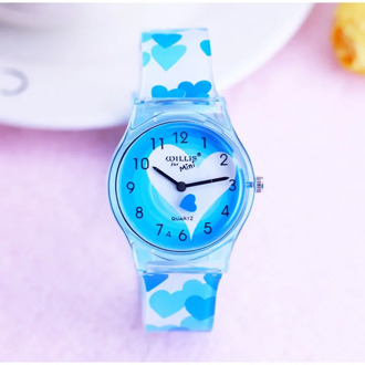 New Arrival High Quality Fashion Children's Butterfly Design Analog Kids Watch Clock Quartz Relojes Montres Kol Saati