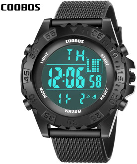 New Arrival Kids Watch Digital Sports Silicone Wrist Watches Children Girls Outdoor Waterproof LED Clock Week Best Gift For Boys