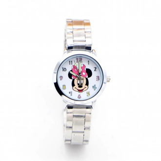 New Arrival Minnie Mouse Desgin Brand Women Stainless Steel Casual Quartz Girls Children Watches Relojes Montres Kol Saati