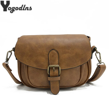 New Arrival Retro small Messenger Bag PU Leather ladies hand bags for Women Casual Female Shoulder Bags Crossbody Bag Purses