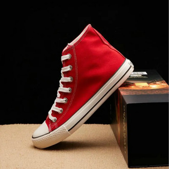 New Arrival Summer Fashion Girl Flats Shoes All Black White red Casual Shoes Women Canvas Shoes Lace-Up high top shoes NN-1414