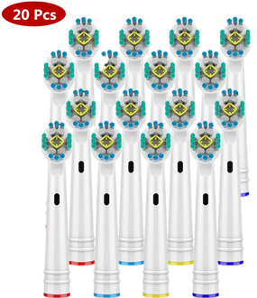 New Arrivals 40pcs or 16pcs or 12pcs or 8pcs Electric Toothbrush Head for Oral Hygiene B Toothbrush Replacement Brush Heads