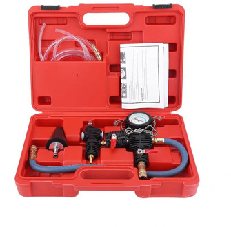 New Auto Coolant Vacuum Kit Cooling System Radiator Set Refill and Purging Tool Universal for automotive cooling systems test