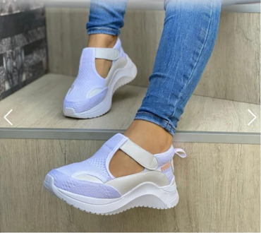 New Autumn Women Platform Sneakers Ladies Brand Shoes Girls Thick Bottom Sneakers Genuine Mesh Sneakers Trainers Flat Shoes