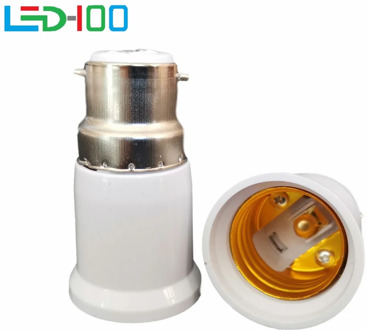 NEW B22 to E27 Fireproof Material Lamp Holder Converter Socket light Bulb Base type Adapter