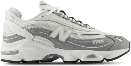 New Balance 1000 Sneakers Dames - Grijs - Maat 37.5 - Leer Grey